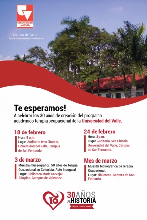 Terapia Ocupacional cumple 30 a&ntilde;os