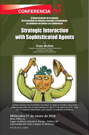 Charla sobre 'Interacci&oacute;n estrat&eacute;gica con agentes sofisticados'