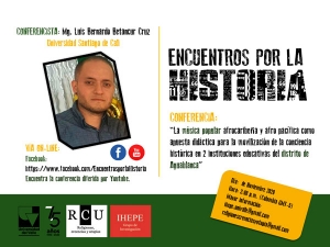 Encuentros por la Historia, 19 y 20 de noviembre