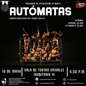 Aut&oacute;matas en la temporada de Teatro y Danza 2023