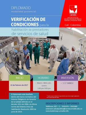 Diplomado para prestadores de servicios de salud