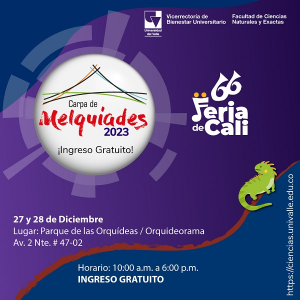 Carpa de Melqu&iacute;ades en la Feria de Cali 2023