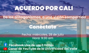 Acuerdo por Cali, una oportunidad para el di&aacute;logo y el consenso