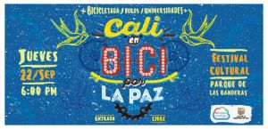 Cali en bici por la paz