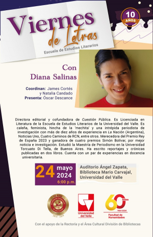 Viernes de Letras con Diana Salinas