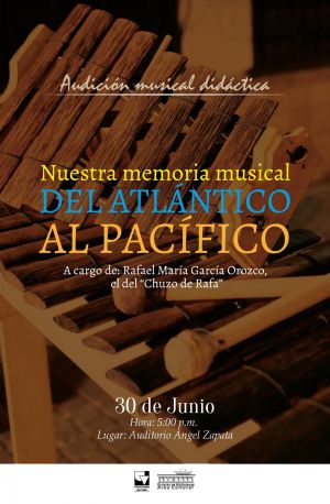 Audici&oacute;n musical Del Pac&iacute;fico al Atl&aacute;ntico