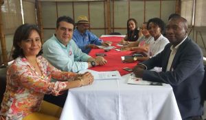 Sesi&oacute;n de trabajo con el alcalde de Cartago