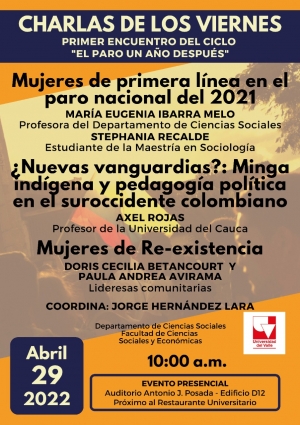 Ciclo de conferencias &ldquo;28A, un a&ntilde;o despu&eacute;s&rdquo;