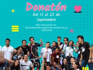 Jornada de Donaci&oacute;n del Programa FAI Contigo
