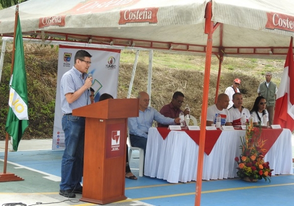 Sede Yumbo inaugura instalaciones deportivas