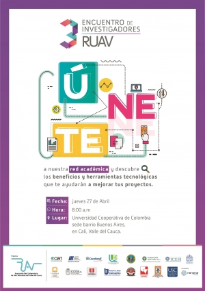 Abierta la convocatoria de ponencias del 3&ordm; Encuentro de Investigadores RUAV