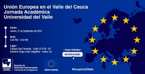 Siga en vivo: la jornada acad&eacute;mica con la Uni&oacute;n Europea