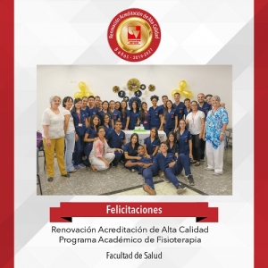 Fisioterapia, con Acreditaci&oacute;n de Alta Calidad por ocho a&ntilde;os