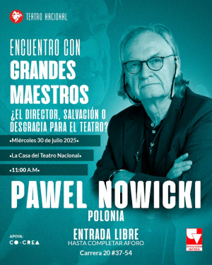 &ldquo;&iquest;El director, salvaci&oacute;n o desgracia para el teatro?&rdquo;, encuentro con Pawel Nowicki