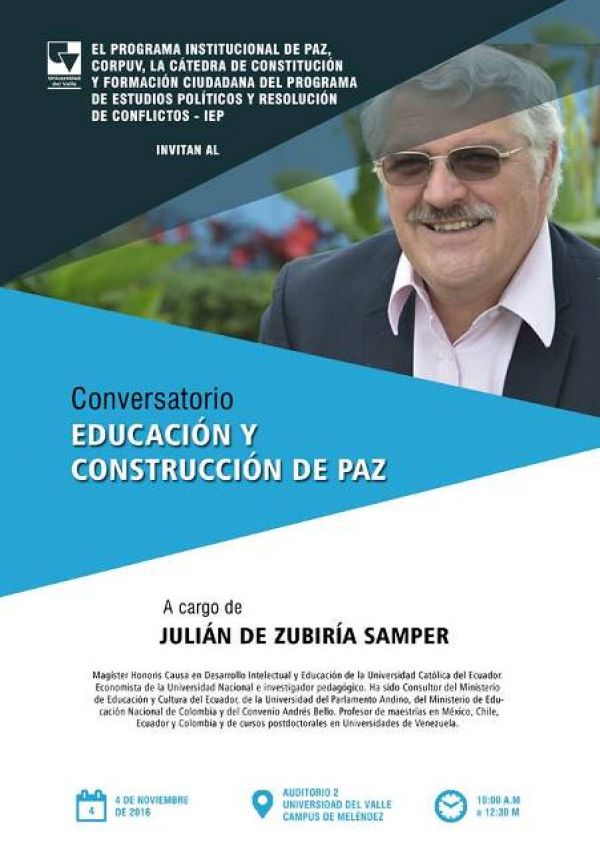Educaci&oacute;n y construcci&oacute;n de paz