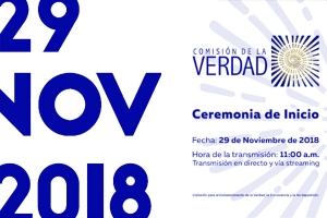 Instalaci&oacute;n de la Comisi&oacute;n de la Verdad