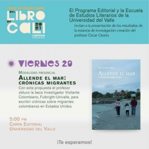 Presentaci&oacute;n de "Allende el mar: Cr&oacute;nicas migrantes"