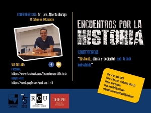 &lsquo;Encuentros por la Historia&rsquo;, 4 y 5 de junio, Univalle