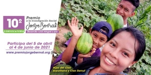 10&deg; versi&oacute;n del Premio Jorge Bernal a la investigaci&oacute;n social