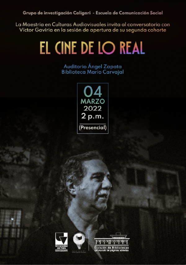 V&iacute;ctor Gaviria hablar&aacute; en Univalle sobre el cine de lo real