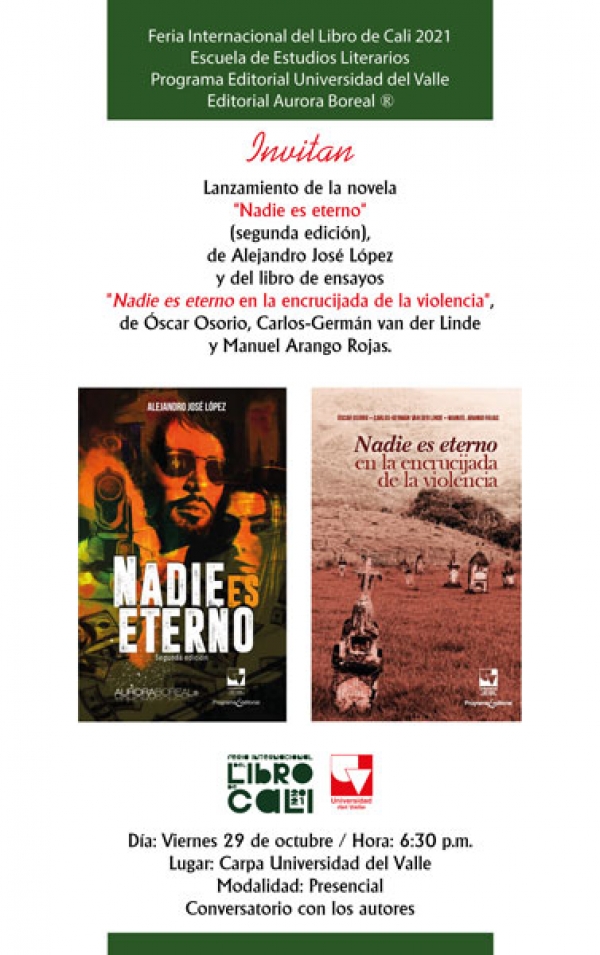 Presentaci&oacute;n de libros de la Escuela de Estudios Literarios en la FIL Cali