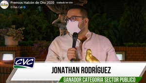 Egresado gana Halc&oacute;n de Oro 2020