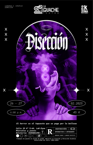 "Disecci&oacute;n": Teatro, deseo y horror en Bogot&aacute;