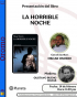 Presentaci&oacute;n del libro La Horrible Noche