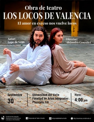 Unos locos de amor andan sueltos en la Temporada de Teatro Univalle