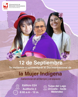 Participa en la conmemoraci&oacute;n del D&iacute;a Internacional de la Mujer Ind&iacute;gena