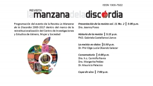 Presentaci&oacute;n de La Manzana de la Discordia