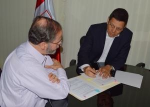 Univalle y Cinvestav firman convenio de cooperaci&oacute;n acad&eacute;mica