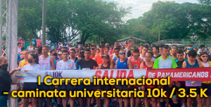 A inscribirse en la I Carrera internacional universitaria 10 K