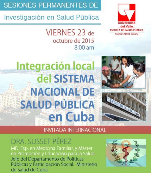 Integraci&oacute;n local del Sistema de Salud P&uacute;blica en Cuba