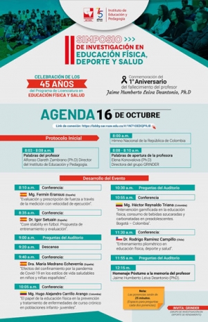 II Simposio de Investigaci&oacute;n en Educaci&oacute;n F&iacute;sica, Deporte y Salud