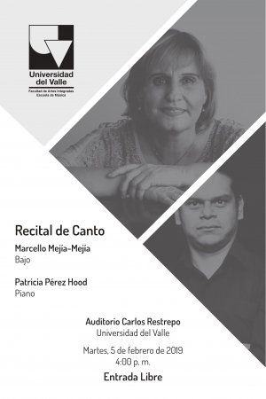 Este martes, 'Recital de canto'