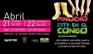 'Pinocho est&aacute; en el Congo' se presentar&aacute; en el teatro La M&aacute;scara