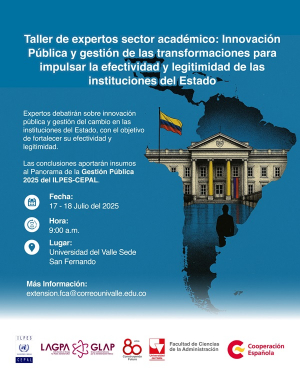 Expertos debatir&aacute;n sobre innovaci&oacute;n y gesti&oacute;n p&uacute;blica en Univalle