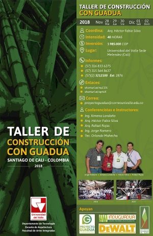 Taller de Construcci&oacute;n con Guadua