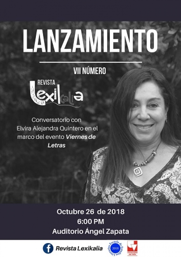 Elvira Alejandra Quintero en Viernes de Letras