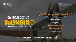 Univalle, una de las estaciones de la gira "Colombiar, por el Pa&iacute;s de la Belleza"