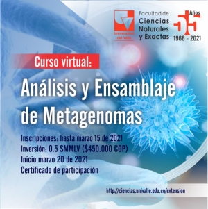 Curso virtual: An&aacute;lisis y Ensamblaje de Metagenomas