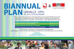 Ciclo de charlas Univalle - EPFL