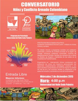 Foro y conversatorio sobre proceso de paz