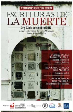 Escritura de la muerte: Seminario Cultura Escrita en Colombia