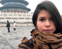 Estudiante de Doctorado en Ingenier&iacute;a, ponente invitada en China