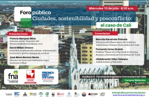 Ciudad, Sostenibilidad y Posconflicto en Colombia: el caso de Cali