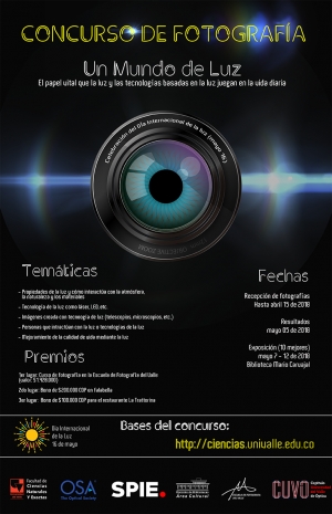 Concurso de Fotograf&iacute;a: Un Mundo de Luz