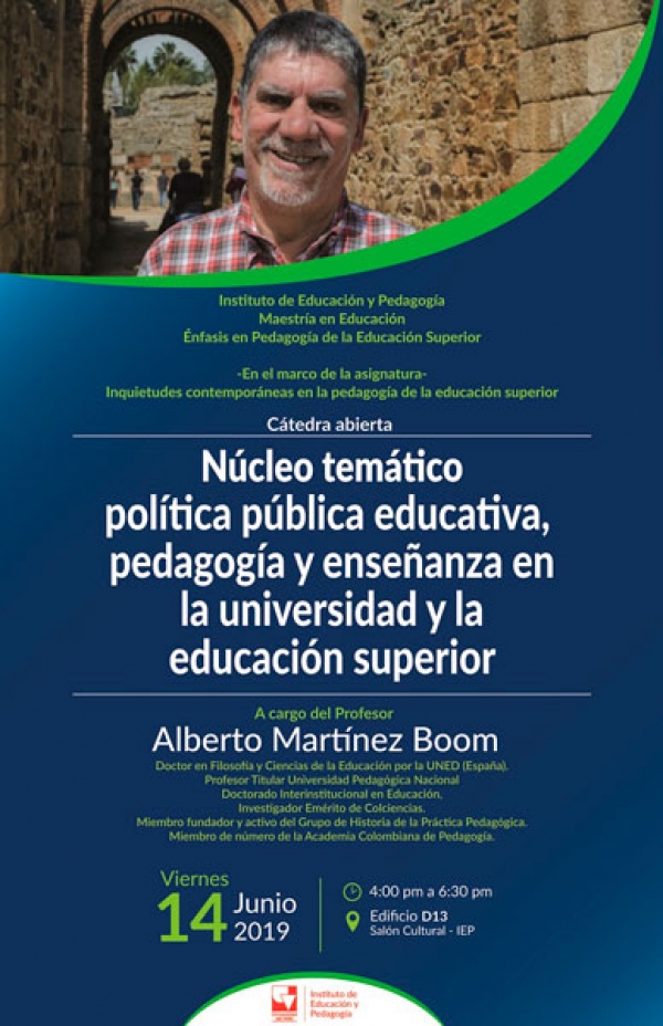 Pol&iacute;tica p&uacute;blica educativa, pedagog&iacute;a y ense&ntilde;anza en la universidad