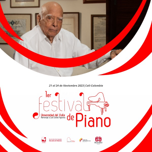 Participa del I Festival de Piano, homenaje a Luis Carlos Figueroa